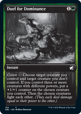 Duel for Dominance [Innistrad: Double Feature] | Cracking-Singles