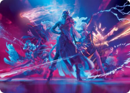 Prismari Command Art Card [Strixhaven: School of Mages Art Series] | Cracking-Singles