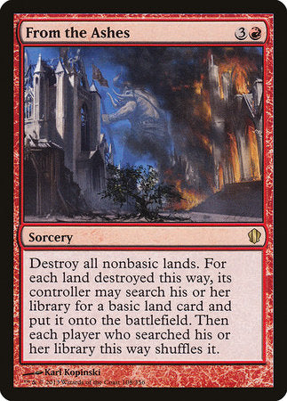From the Ashes [Commander 2013] | Cracking-Singles