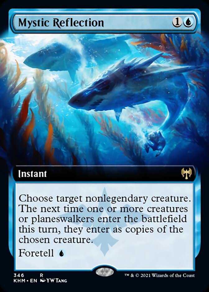Mystic Reflection (Extended Art) [Kaldheim] | Cracking-Singles