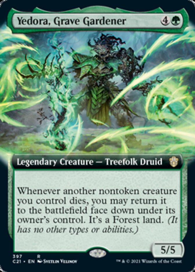 Yedora, Grave Gardener (Extended) [Commander 2021] | Cracking-Singles