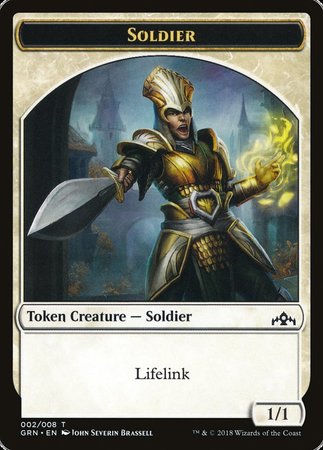 Soldier Token [Guilds of Ravnica Tokens] | Cracking-Singles