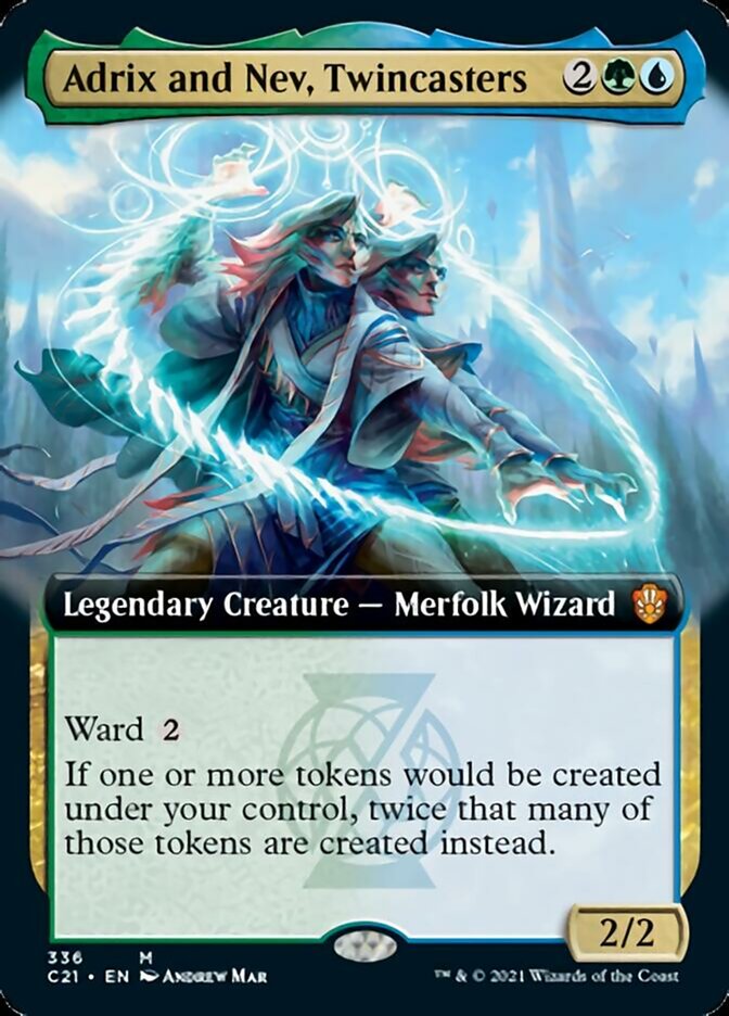 Adrix and Nev, Twincasters (Extended) [Commander 2021] | Cracking-Singles