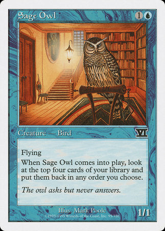 Sage Owl [Classic Sixth Edition] | Cracking-Singles