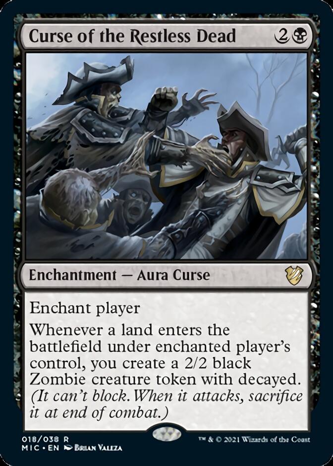 Curse of the Restless Dead [Innistrad: Midnight Hunt Commander] | Cracking-Singles
