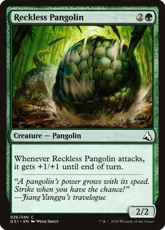 Reckless Pangolin [Global Series Jiang Yanggu & Mu Yanling] | Cracking-Singles