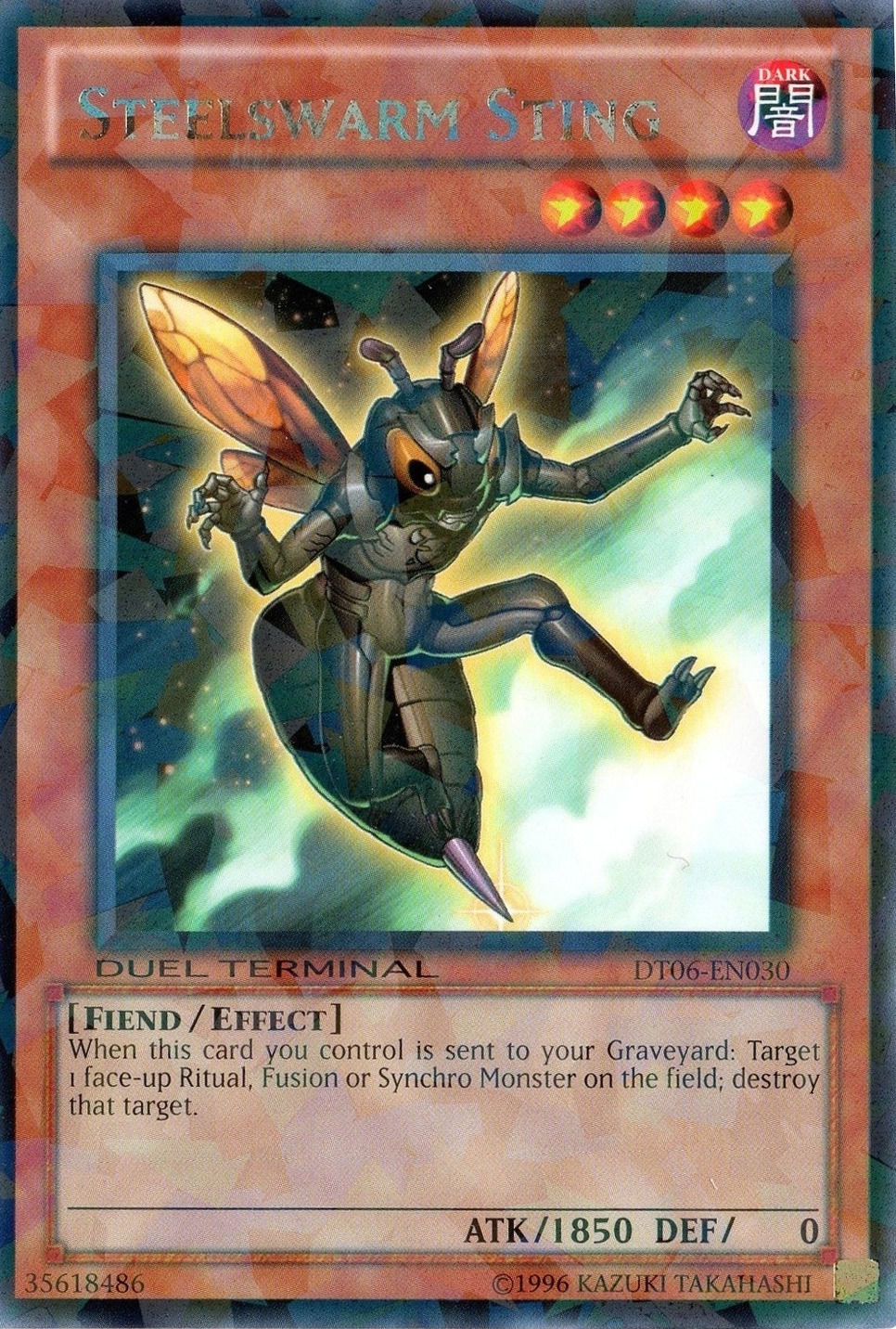 Steelswarm Sting [DT06-EN030] Rare | Cracking-Singles