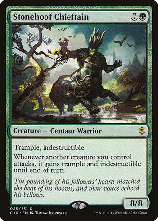 Stonehoof Chieftain [Commander 2016] | Cracking-Singles
