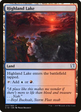 Highland Lake [Commander 2019] | Cracking-Singles