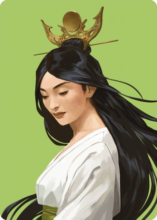 Azusa, Lost but Seeking Art Card [Commander Masters Art Series] | Cracking-Singles