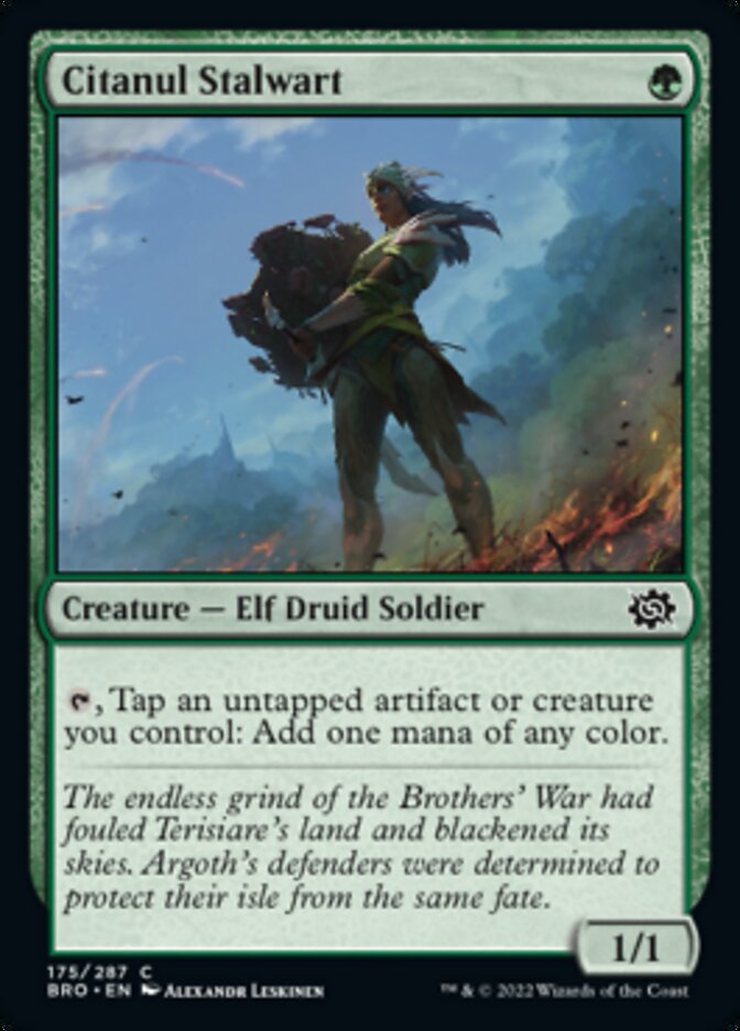 Citanul Stalwart [The Brothers' War] | Cracking-Singles