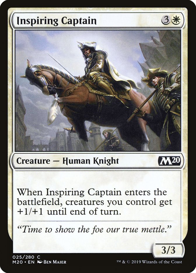 Inspiring Captain [Core Set 2020] | Cracking-Singles