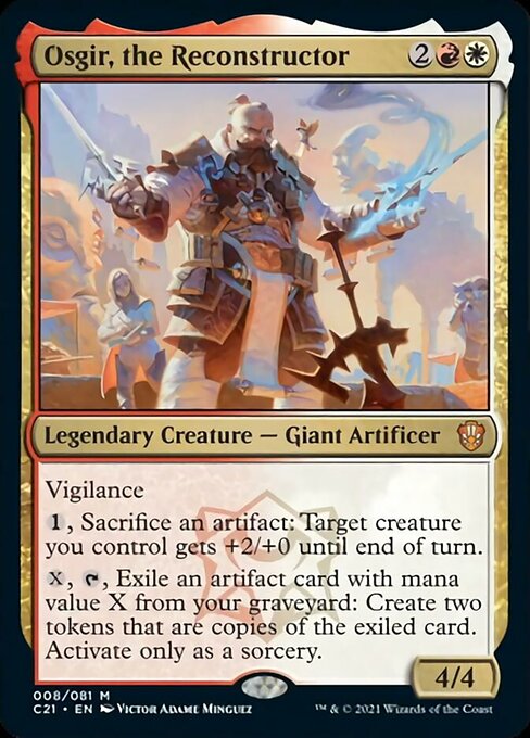 Osgir, the Reconstructor [Commander 2021] | Cracking-Singles