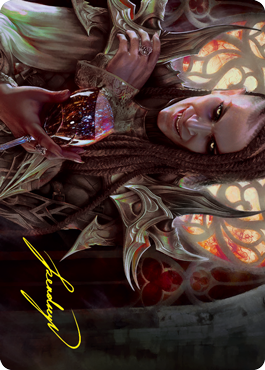 Voldaren Epicure 2 Art Card (Gold-Stamped Signature) [Innistrad: Crimson Vow Art Series] | Cracking-Singles