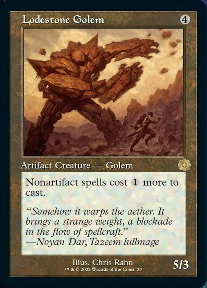 Lodestone Golem (Retro) [The Brothers' War Retro Artifacts] | Cracking-Singles