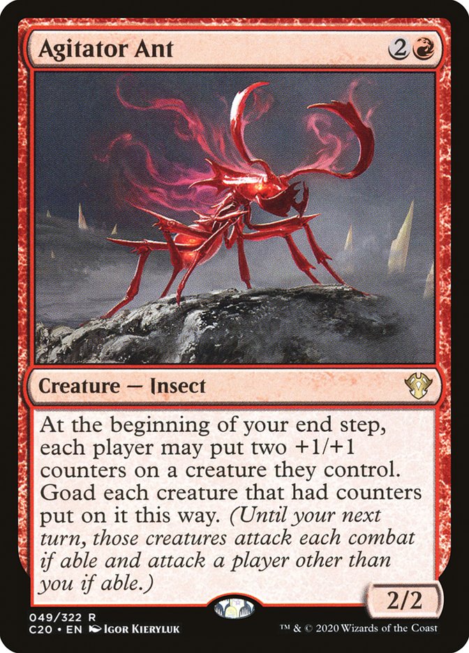 Agitator Ant [Commander 2020] | Cracking-Singles
