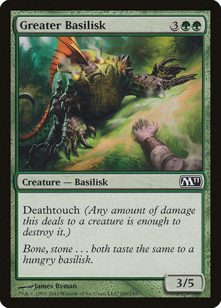 Greater Basilisk [Magic 2011] | Cracking-Singles