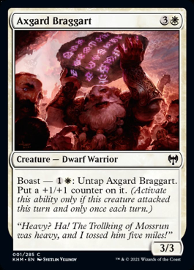 Axgard Braggart [Kaldheim] | Cracking-Singles