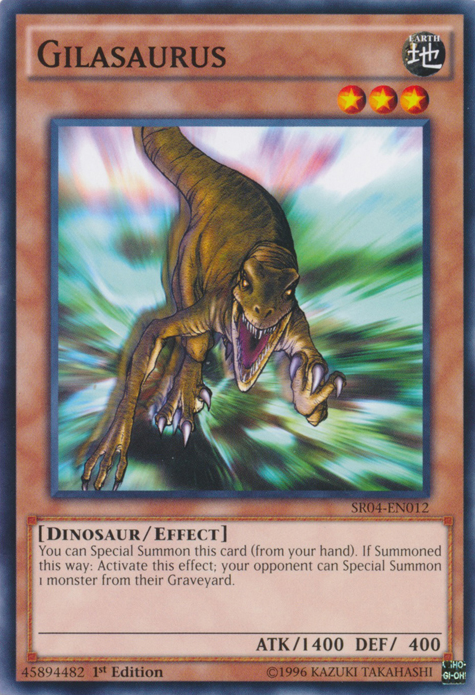 Gilasaurus [SR04-EN012] Common | Cracking-Singles