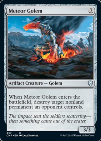 Meteor Golem (467) [Commander Legends] | Cracking-Singles