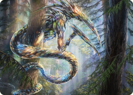 Gemhide Sliver Art Card [Commander Masters Art Series] | Cracking-Singles