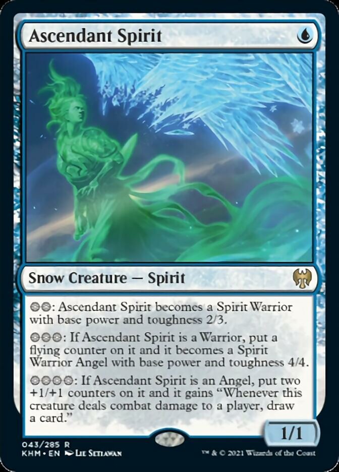 Ascendant Spirit [Kaldheim] | Cracking-Singles
