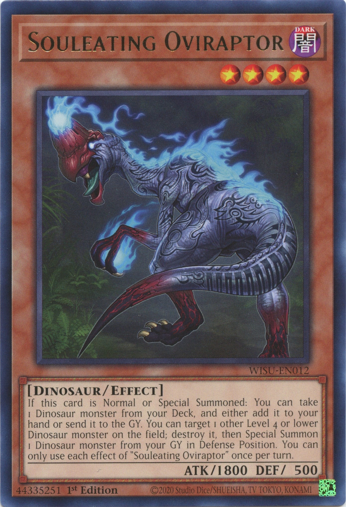 Souleating Oviraptor [WISU-EN012] Rare | Cracking-Singles