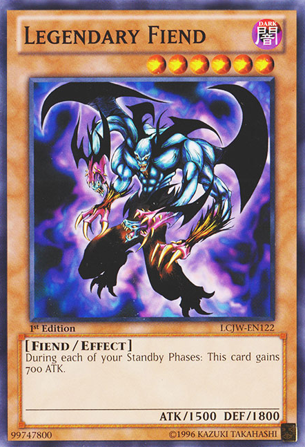 Legendary Fiend [LCJW-EN122] Common | Cracking-Singles
