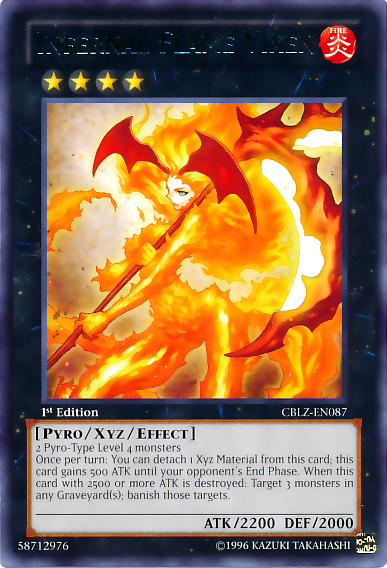 Infernal Flame Vixen [CBLZ-EN087] Rare | Cracking-Singles