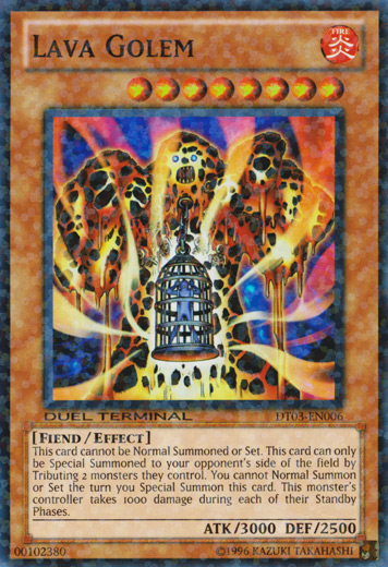 Lava Golem [DT03-EN006] Super Rare | Cracking-Singles