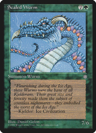 Scaled Wurm [Ice Age] | Cracking-Singles
