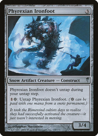 Phyrexian Ironfoot [Coldsnap] | Cracking-Singles