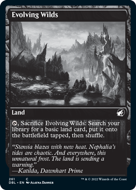 Evolving Wilds (261) [Innistrad: Double Feature] | Cracking-Singles