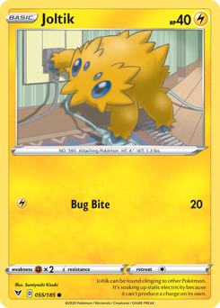 Joltik (055/185) [Sword & Shield: Vivid Voltage] | Cracking-Singles