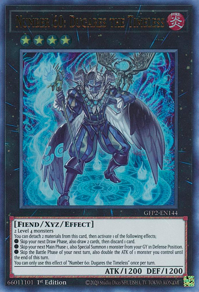 Number 60: Dugares the Timeless [GFP2-EN144] Ultra Rare | Cracking-Singles