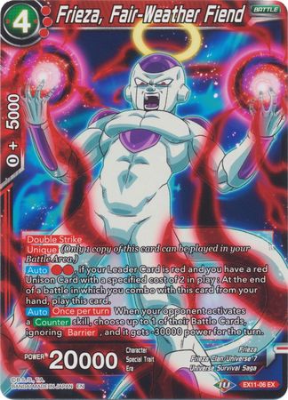 Frieza, Fair-Weather Fiend [EX11-06] | Cracking-Singles