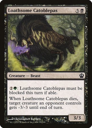 Loathsome Catoblepas [Theros] | Cracking-Singles