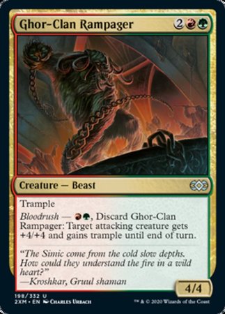 Ghor-Clan Rampager [Double Masters] | Cracking-Singles