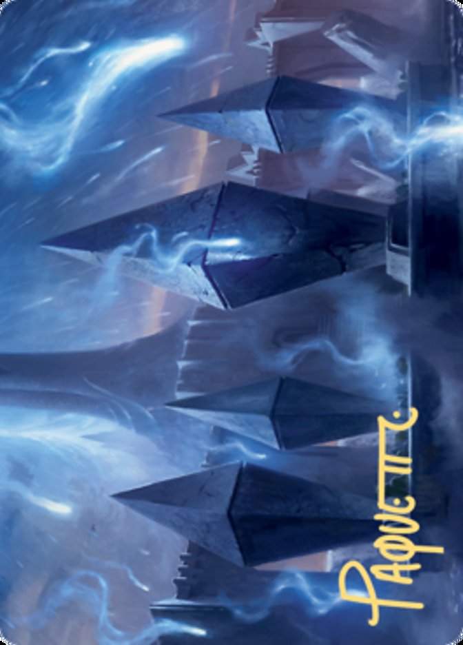 Sea Gate Restoration Art Card [Zendikar Rising Art Series] | Cracking-Singles