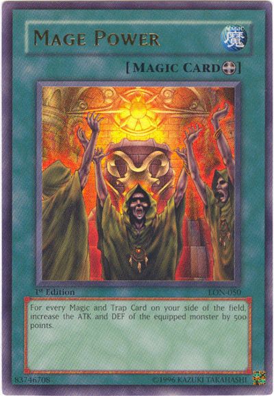 Mage Power [LON-050] Ultra Rare | Cracking-Singles