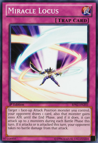 Miracle Locus [BP02-EN202] Common | Cracking-Singles