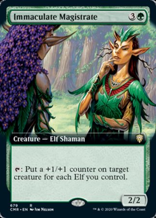 Immaculate Magistrate (Extended Art) [Commander Legends] | Cracking-Singles