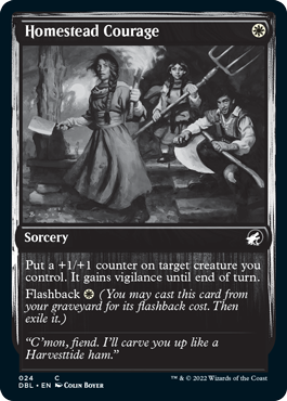 Homestead Courage [Innistrad: Double Feature] | Cracking-Singles