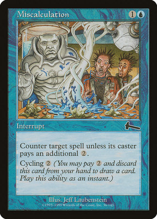 Miscalculation [Urza's Legacy] | Cracking-Singles