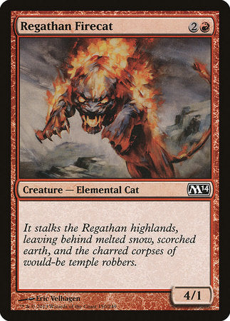 Regathan Firecat [Magic 2014] | Cracking-Singles
