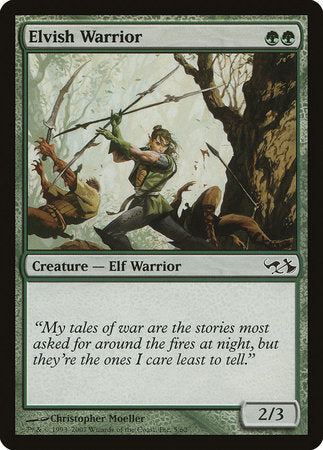 Elvish Warrior [Duel Decks: Elves vs. Goblins] | Cracking-Singles