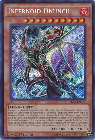 Infernoid Onuncu [SECE-EN019] Secret Rare | Cracking-Singles