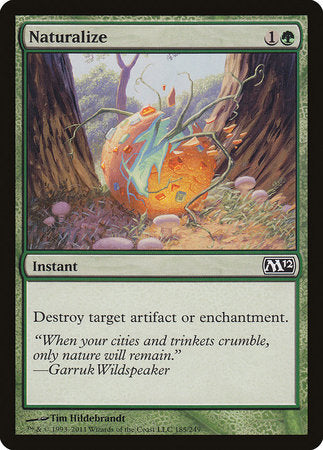 Naturalize [Magic 2012] | Cracking-Singles