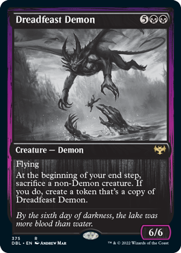 Dreadfeast Demon [Innistrad: Double Feature] | Cracking-Singles