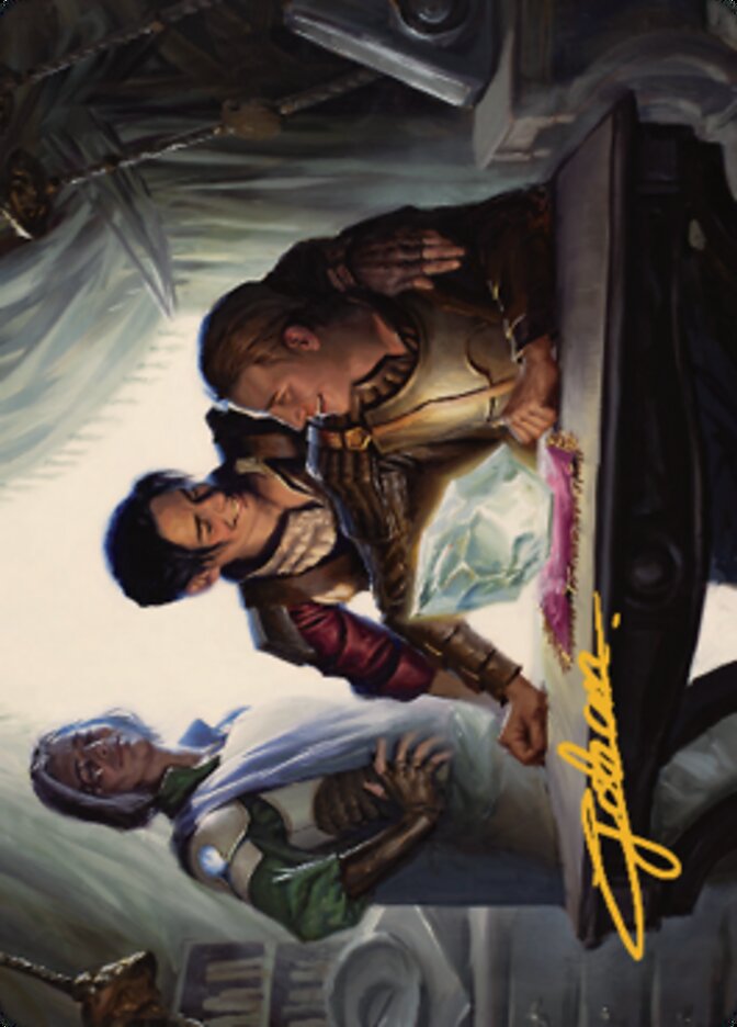 Tocasia's Welcome Art Card (Gold-Stamped Signature) [The Brothers' War Art Series] | Cracking-Singles